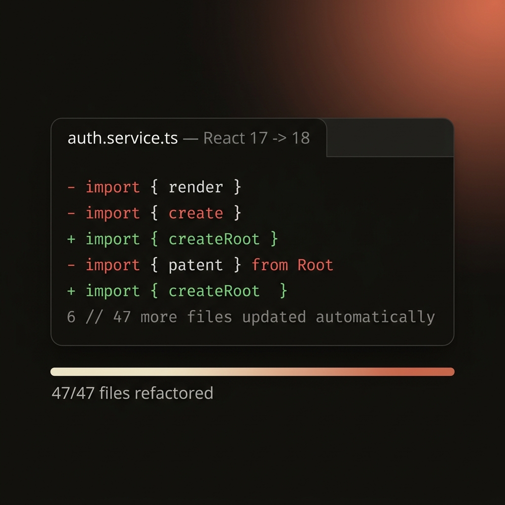 Automated Refactoring